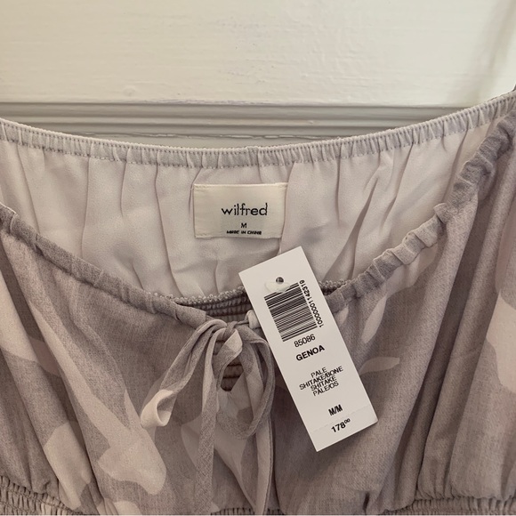 Wilfred Genoa dress, grey and pink, size M - Picture 3 of 5